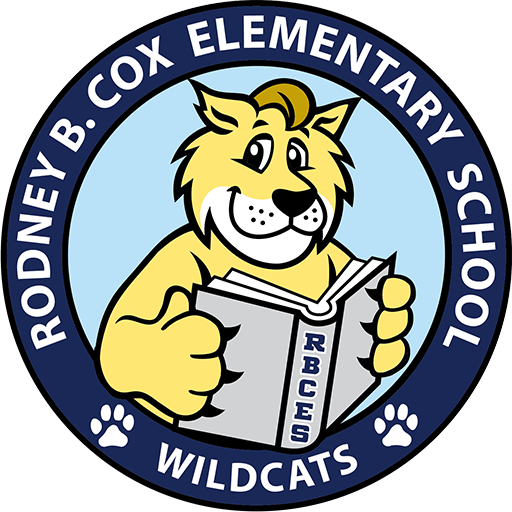Rodney B. Cox Elementary school logo