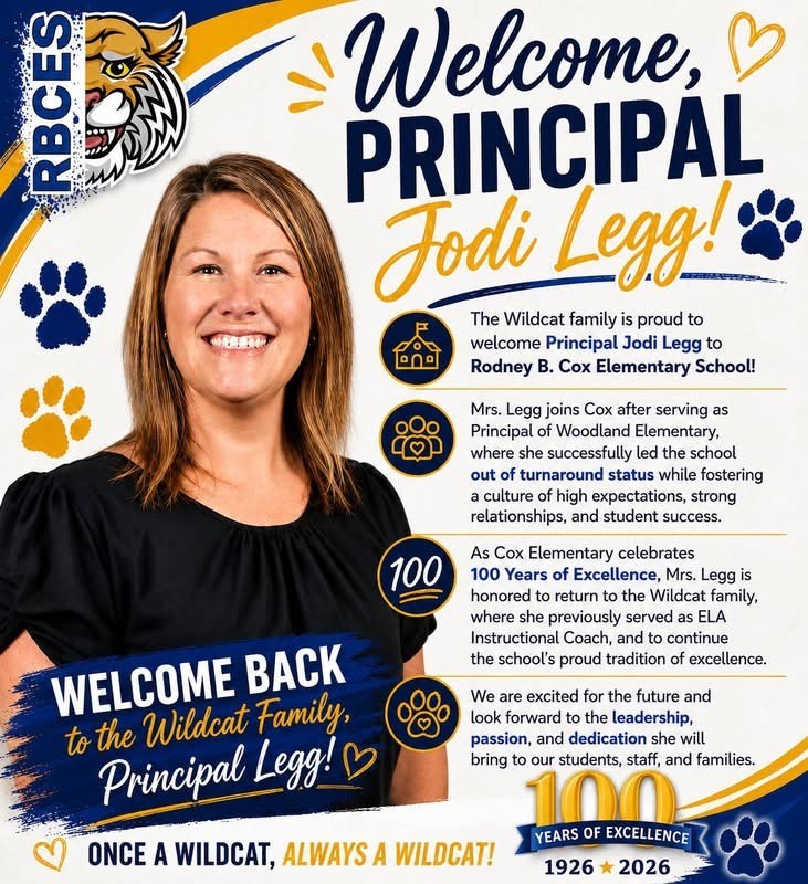<p>Jodi Legg, Principal</p>